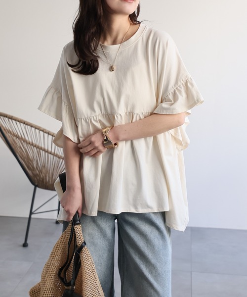 model：156cm 着用サイズ：FREE