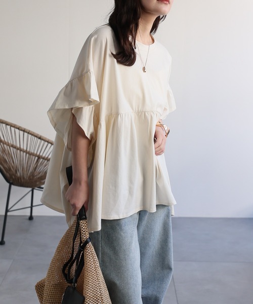model：156cm 着用サイズ：FREE