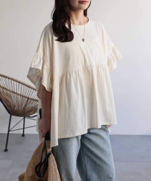 model：156cm 着用サイズ：FREE