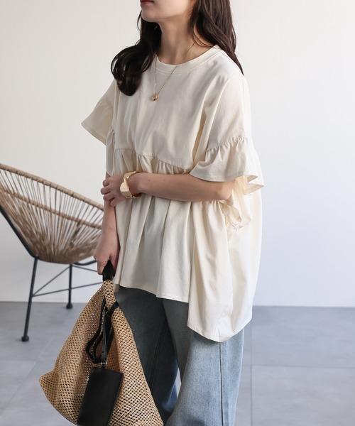 model：156cm 着用サイズ：FREE
