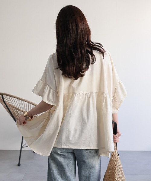 model：156cm 着用サイズ：FREE