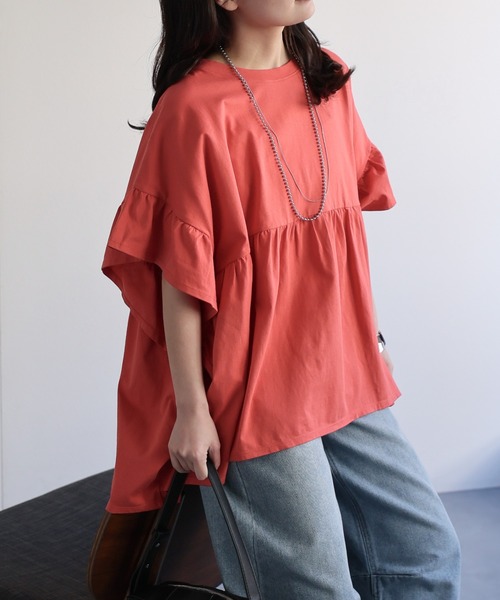model：156cm 着用サイズ：FREE