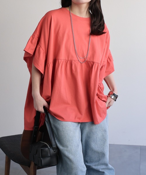 model：156cm 着用サイズ：FREE