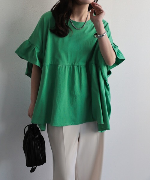 model：156cm 着用サイズ：FREE