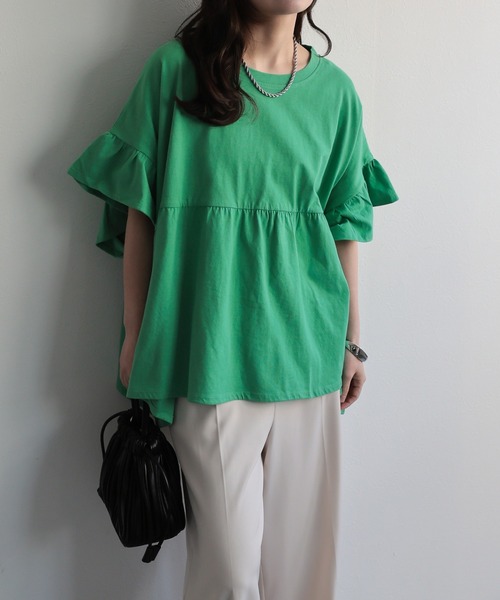 model：156cm 着用サイズ：FREE