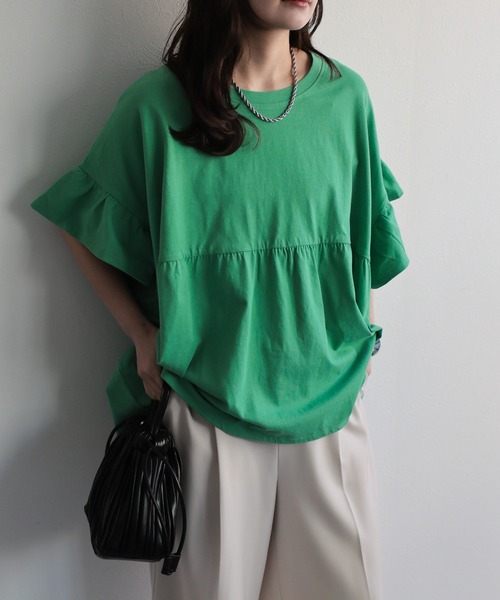 model：156cm 着用サイズ：FREE