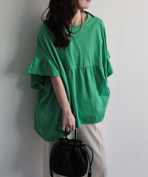 model：156cm 着用サイズ：FREE