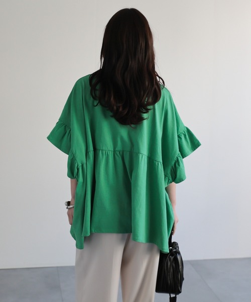 model：156cm 着用サイズ：FREE