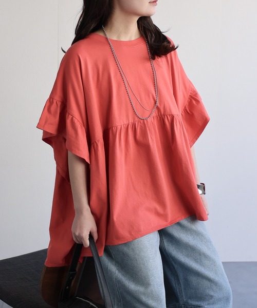 model：156cm 着用サイズ：FREE
