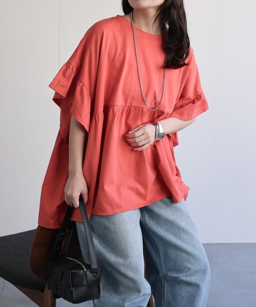model：156cm 着用サイズ：FREE