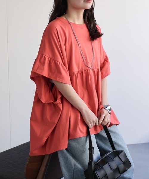 model：156cm 着用サイズ：FREE