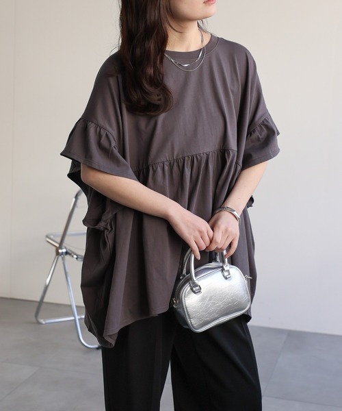 model：156cm 着用サイズ：FREE