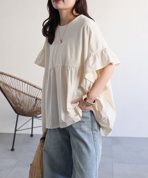 model：156cm 着用サイズ：FREE