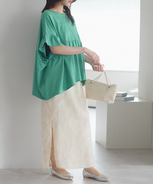 model：161cm 着用サイズ：FREE