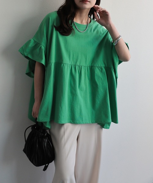 model：156cm 着用サイズ：FREE