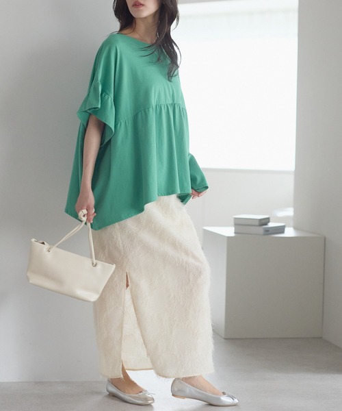 model：161cm 着用サイズ：FREE