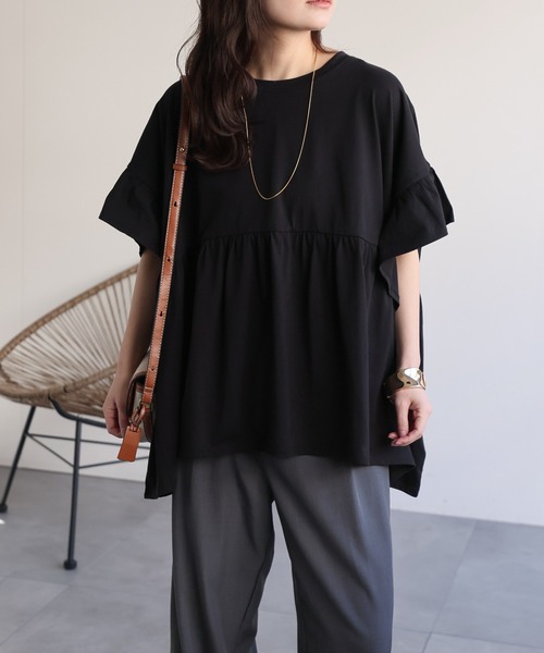 model：156cm 着用サイズ：FREE