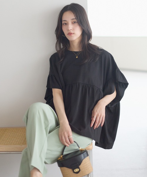 model：161cm 着用サイズ：FREE