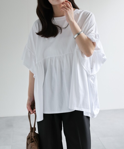 model：156cm 着用サイズ：FREE