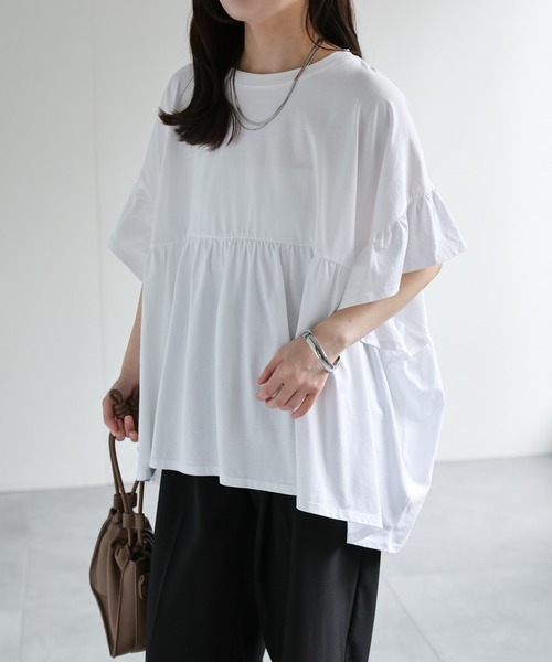 model：156cm 着用サイズ：FREE