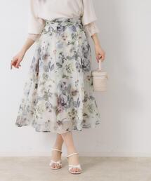couture brooch | 【一枚で着映える・華やか・上品】Summerオーガンフルールスカート(スカート)