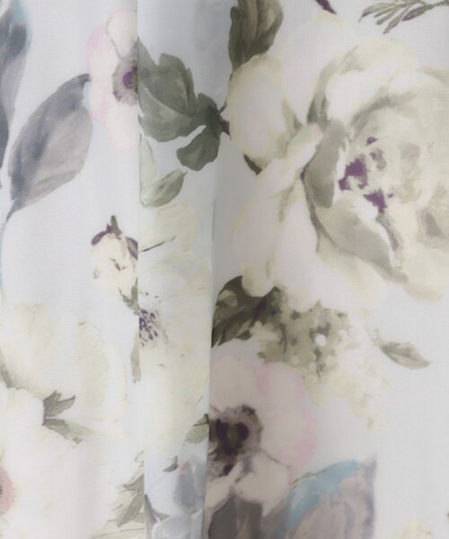 couture brooch(クチュールブローチ)の「【一枚で着映える・華やか・上品】Summerオーガンフルールスカート(スカート・レディース・ライトグレー系/ブラック系/ベージュ系その他4・36/38/40/42)」の17枚目の写真