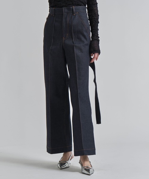 TOGA(トーガ)の「【TOGA/トーガ】Indigo denim painter pants/インディゴデニムペインターパンツ(デニムパンツ・レディース・インディゴブルー・34)」の1枚目の写真