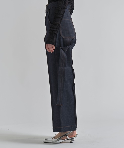 TOGA(トーガ)の「【TOGA/トーガ】Indigo denim painter pants/インディゴデニムペインターパンツ(デニムパンツ・レディース・インディゴブルー・34)」の11枚目の写真