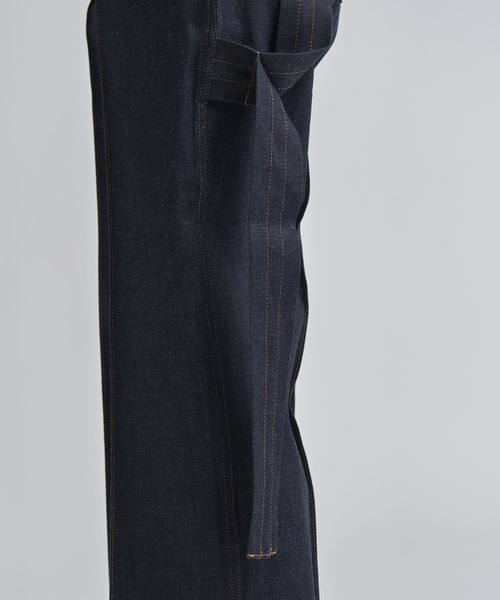 TOGA(トーガ)の「【TOGA/トーガ】Indigo denim painter pants/インディゴデニムペインターパンツ(デニムパンツ・レディース・インディゴブルー・34)」の4枚目の写真