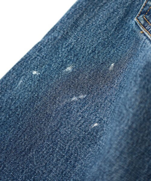 Levi's（リーバイス）の「LEVI’S(R)/リーバイス(R) 別注 501(R) Selvedge Paint Splatters L30（デニムパンツ・メンズ・コバルトブルー・30/31/32/33/34）」の19枚目の写真