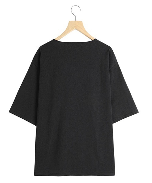 marka（マーカ）の「marka / マーカ：NEW BASQUE S/S SHIRT：M25A-21CS02B[COR]（Tシャツ/カットソー・メンズ・ブラック系その他・2/1）」の2枚目の写真