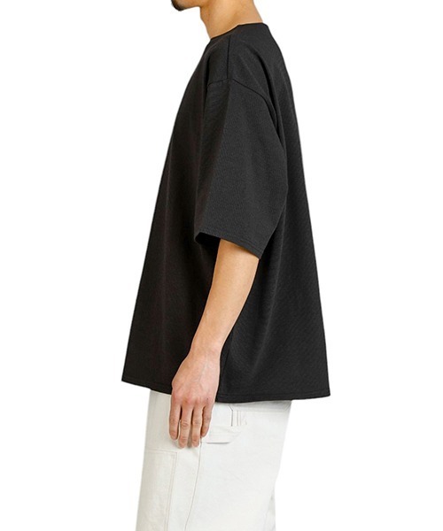 marka（マーカ）の「marka / マーカ：NEW BASQUE S/S SHIRT：M25A-21CS02B[COR]（Tシャツ/カットソー・メンズ・ブラック系その他・2/1）」の6枚目の写真