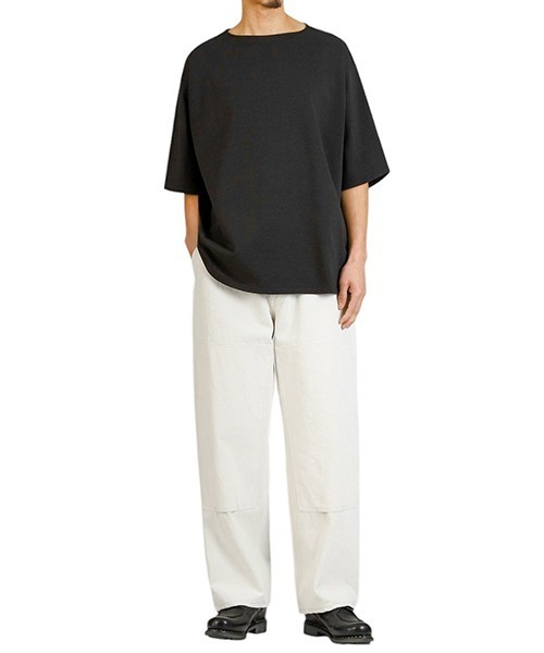 marka（マーカ）の「marka / マーカ：NEW BASQUE S/S SHIRT：M25A-21CS02B[COR]（Tシャツ/カットソー・メンズ・ブラック系その他・2/1）」の8枚目の写真