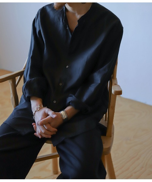 PORT BY ARK / ポートバイアーク：Crew Neck Shirt：PO17-SH001[COR]