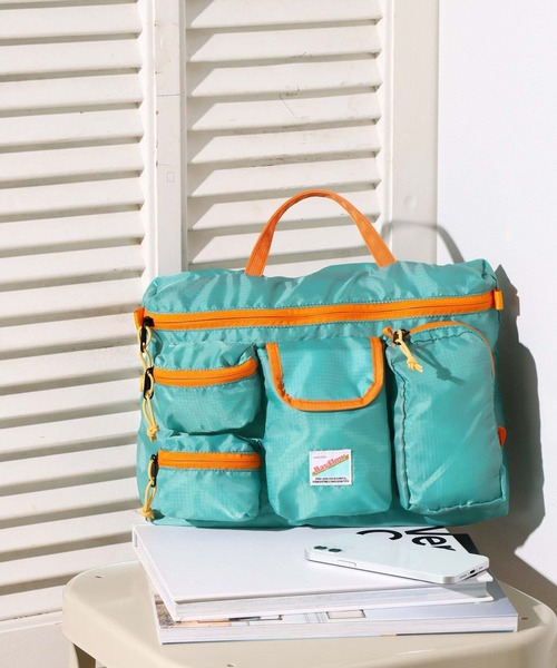 COBMASTER（コブマスター）の「【COBMASTER（コブマスター）×BAYFLOW】バックインポーチ（ポーチ・レディース・ホワイト/ブラック/グリーン・0）」の19枚目の写真