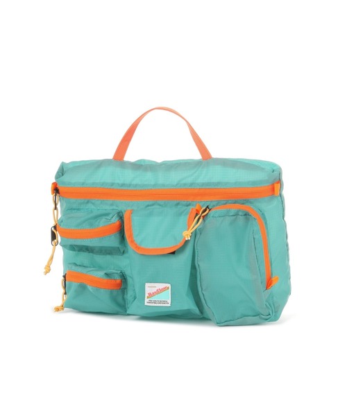 COBMASTER（コブマスター）の「【COBMASTER（コブマスター）×BAYFLOW】バックインポーチ（ポーチ・レディース・ホワイト/ブラック/グリーン・0）」の21枚目の写真