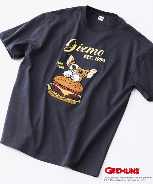 LB/S （エルビーエス）の「【Gremlins/グレムリン】オリジナルデザインTシャツ ギズモ　ドロップショルダー ビッグシルエット　ユニセックス（Tシャツ/カットソー・メンズ・ブラック系その他/ホワイト系その他2/パープル系その他/ベージュ系その他/ブルー系その他2/ベージュ系その他3/ブラック系その他3/ホワイト系その他3・LARGE/SMALL/X-LARGE/MEDIUM）」の4枚目の写真