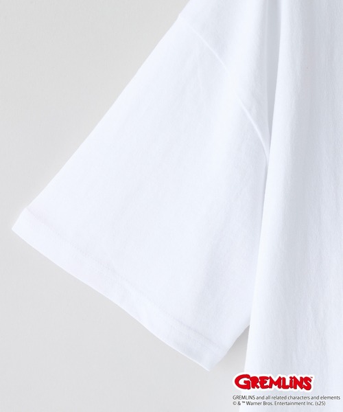 LB/S （エルビーエス）の「【Gremlins/グレムリン】オリジナルデザインTシャツ ギズモ　ドロップショルダー ビッグシルエット　ユニセックス（Tシャツ/カットソー・メンズ・ブラック系その他/ホワイト系その他2/パープル系その他/ベージュ系その他/ブルー系その他2/ベージュ系その他3/ブラック系その他3/ホワイト系その他3・LARGE/SMALL/X-LARGE/MEDIUM）」の14枚目の写真