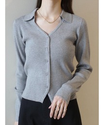 Amel パールボタンペムラムニット完売品