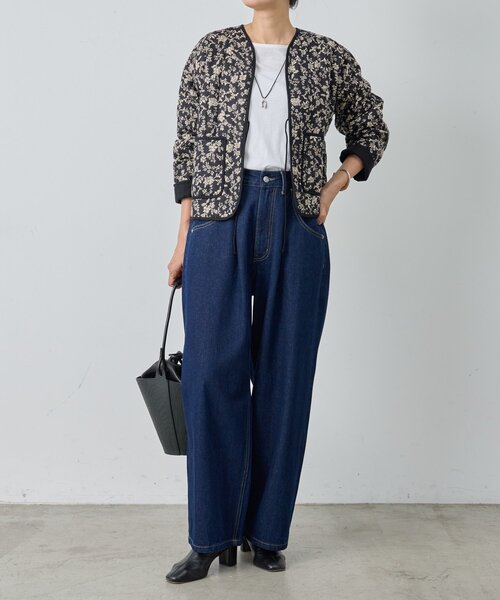 BEARDSLEY（ビアズリー）の「スラブコットン長袖T（Tシャツ/カットソー・レディース・ホワイト/ダークグレー/ブラック/オフホワイト・FREE）」の8枚目の写真