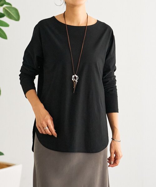 ビアズリー 長袖トップス｜ビアズリー】未使用 グレー レース付き 長袖