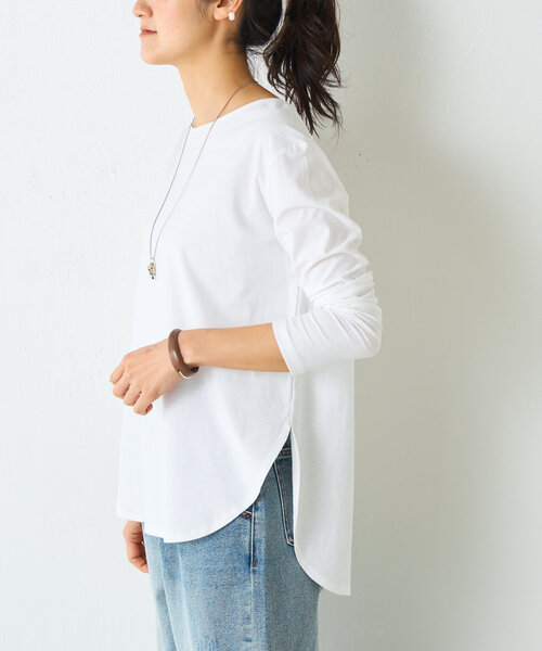BEARDSLEY（ビアズリー）の「スラブコットン長袖T（Tシャツ