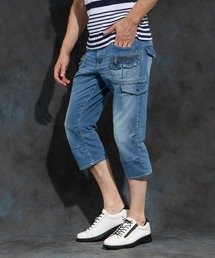 HIDEAWAYS NICOLE | クロップドデニムカーゴパンツ(カーゴパンツ)