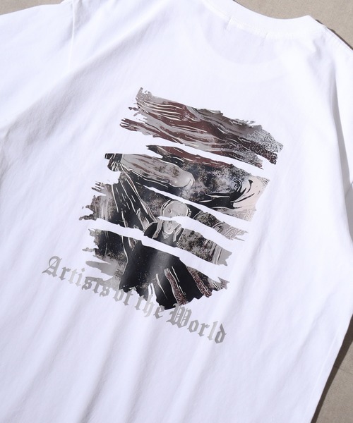 FUNALIVE(ファンアライブ)の「ABETTOR ヘビーウエイトストリートデザインプリントSS/T-2(Tシャツ/カットソー・メンズ・ホワイト系その他/ホワイト系その他3/ブラック系その他2/ブラック系その他/ホワイト系その他2/ブラック系その他3・M/L)」の20枚目の写真