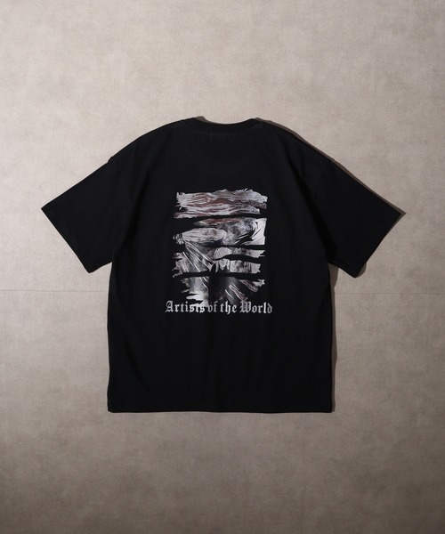 FUNALIVE(ファンアライブ)の「ABETTOR ヘビーウエイトストリートデザインプリントSS/T-2(Tシャツ/カットソー・メンズ・ホワイト系その他/ホワイト系その他3/ブラック系その他2/ブラック系その他/ホワイト系その他2/ブラック系その他3・M/L)」の16枚目の写真