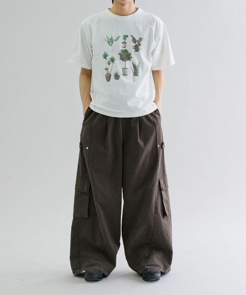 EPNK(イーピーエヌケー)の「【EPNK】Assortment graphic Tee / アソートグラフィックTee(Tシャツ/カットソー・メンズ・ブラック/オフホワイト/グレー・SMALL/MEDIUM/LARGE)」の10枚目の写真