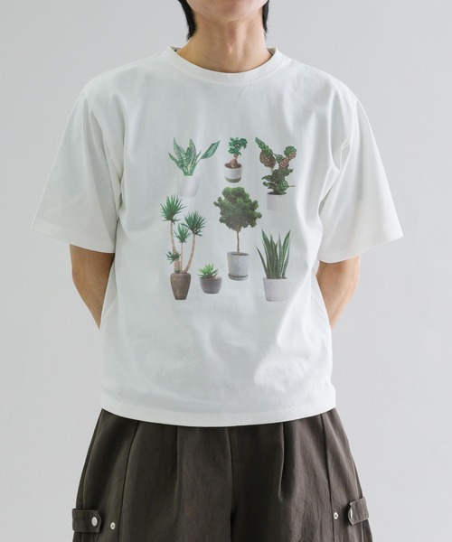 EPNK(イーピーエヌケー)の「【EPNK】Assortment graphic Tee / アソートグラフィックTee(Tシャツ/カットソー・メンズ・ブラック/オフホワイト/グレー・SMALL/MEDIUM/LARGE)」の7枚目の写真