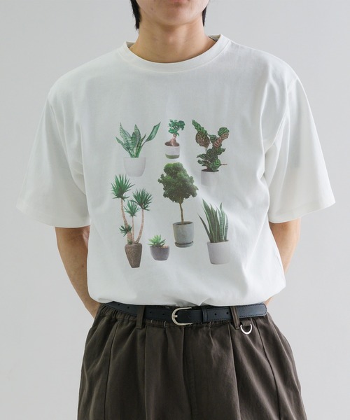 EPNK(イーピーエヌケー)の「【EPNK】Assortment graphic Tee / アソートグラフィックTee(Tシャツ/カットソー・メンズ・ブラック/オフホワイト/グレー・SMALL/MEDIUM/LARGE)」の5枚目の写真