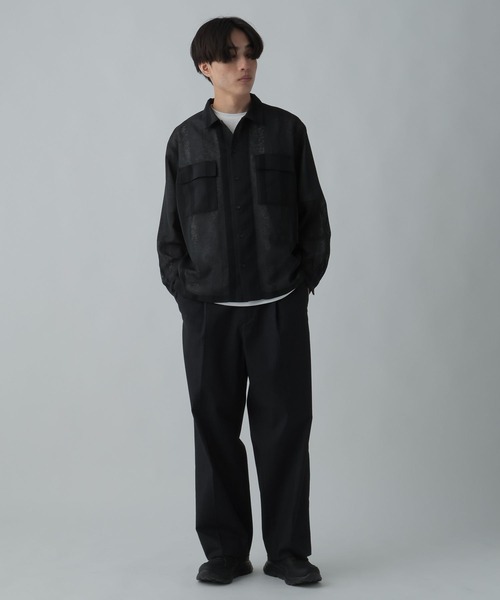 GLOBAL WORK(グローバルワーク)の「トクトク2SETシャツ&Tシャツ/CLEAN MODE/304112(シャツ/ブラウス・メンズ・スカイブルー/ブラック/ライトグレー・SMALL/MEDIUM/X-LARGE/LARGE)」の22枚目の写真