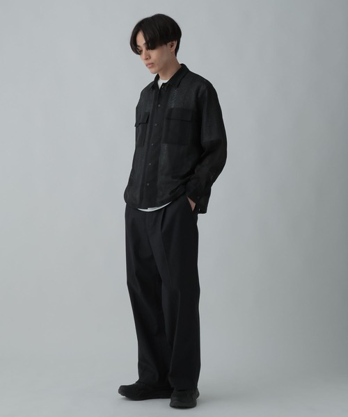 GLOBAL WORK(グローバルワーク)の「トクトク2SETシャツ&Tシャツ/CLEAN MODE/304112(シャツ/ブラウス・メンズ・スカイブルー/ブラック/ライトグレー・SMALL/MEDIUM/X-LARGE/LARGE)」の21枚目の写真